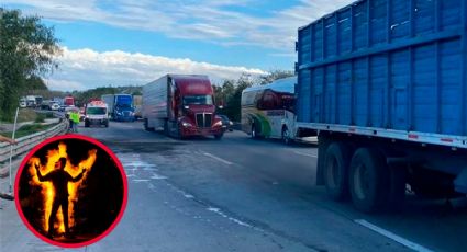 Ladrones le prenden fuego a su víctima tras robar su automóvil