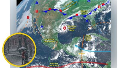 Onda tropical 8 se forma en el Atlántico; traerá 4 días de tormentas a varios estados en México