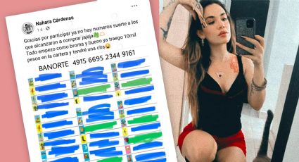 Mujer de Monterrey se rifa a sí misma para una cita y vende todos los boletos