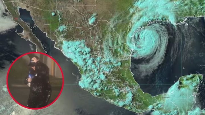 Huracán Beryl: reportera es sorprendida por el fenómeno en transmisión en vivo; así se vio | VIDEO