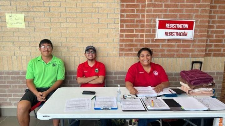 Refugio de Laredo recibe a personas afectadas por el huracán Beryl