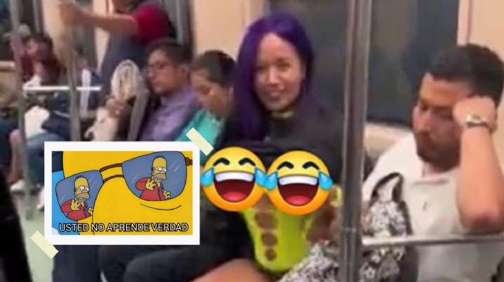 Luna Bella graba contenido para adultos en el Metro de la CDMX; le llueven críticas