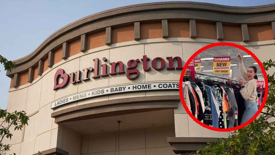 Burlington presenta ofertas en sus tiendas.