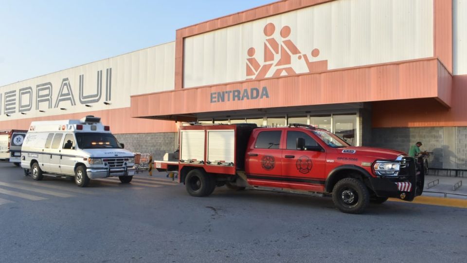 El hombre fue llevado al hospital de emergencia