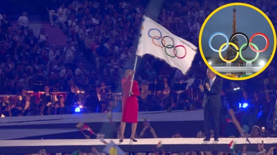 La bandera olímpica fue entregada a la alcaldesa  Karen Bass de Los Angeles, Estados Unidos, donde será la nueva sede en 2028