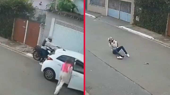 Ladrón intenta robarle a hombre y termina muerto; no sabía que era militar fuera de servicio | VIDEO