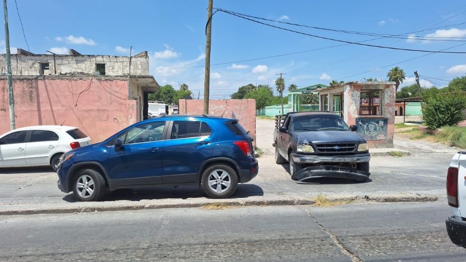 Accidente en la zona