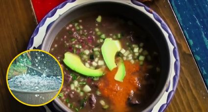 Este típico platillo mexicano se hace con agua de lluvia | VIDEO