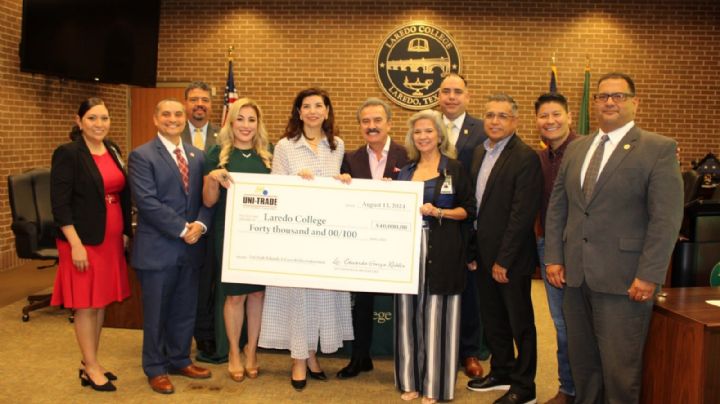 Firman convenio LC y Uni-Trade para creación de fondo para impulsar carreras en Laredo