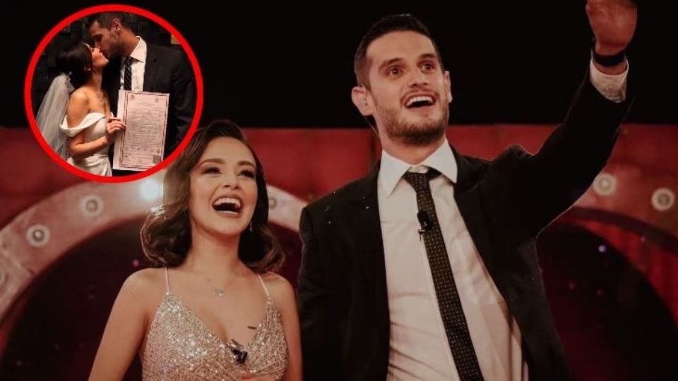 Karina Puente y Adrián Marcelo se casaron en 2021.