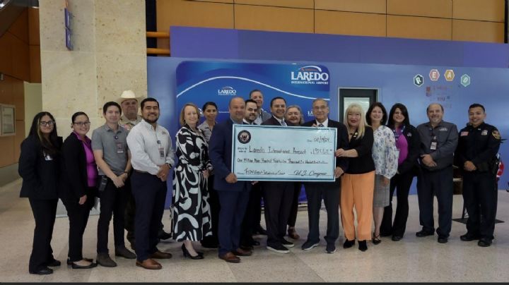 Otorgan 1.9 millones de dólares para mejorar aeropuerto de Laredo