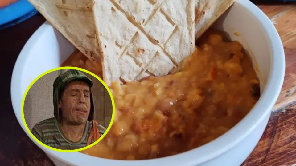 Los frijoles refritos son una delicia