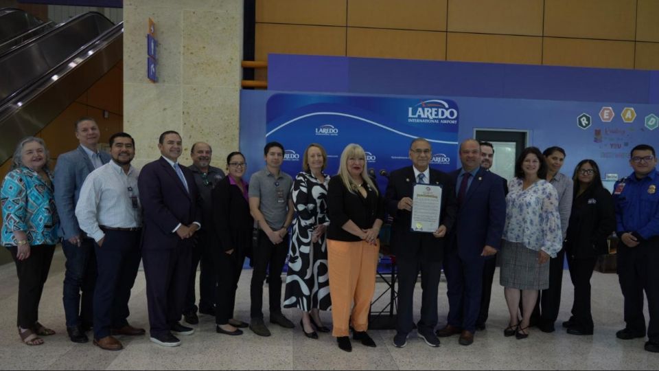 El aeropuerto de Laredo maneja unos 120 mil pasajeros en salidas y llegadas cada año