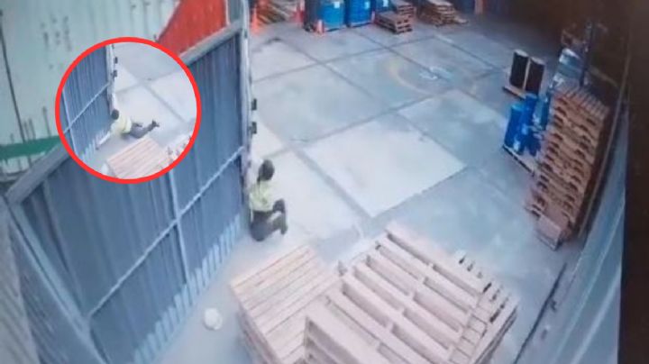 FUERTES IMÁGENES: trabajador pierde brazo al ser prensado por camión | VIDEO