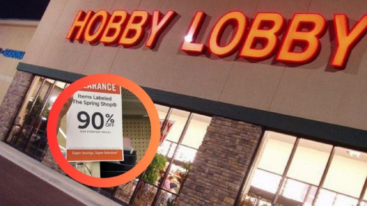 Hobby Lobby remata mercancía hasta con 90% de descuento; estos son los artículos