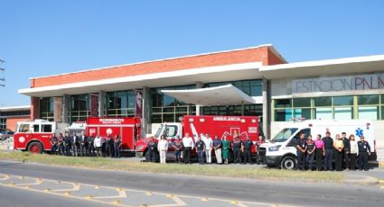 Rinden honores a bomberos de Nuevo Laredo; así vivieron su día | FOTOS