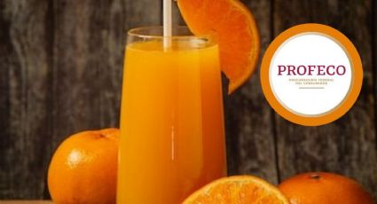 Este el jugo de naranja más saludable y bajo en azúcar en México, según Profeco