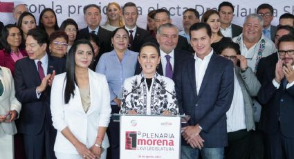 Claudia Sheinbaum celebra bancada histórica de Morena con 66 Senadores y Senadoras