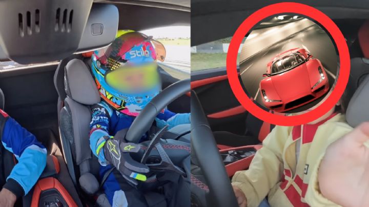Niño de cinco años conduce un Lamborghini a 300 kilómetros por hora; se hace viral en redes