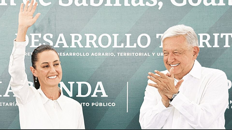 Claudia Sheinbaum y Andrés Manuel López Obrador.