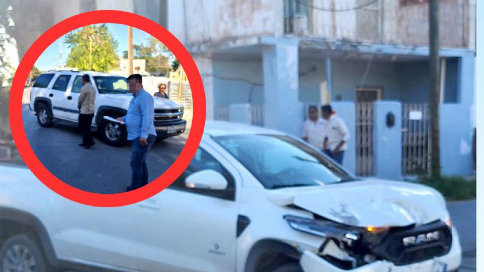 Tras el accidente un menor y una mujer fueron llevados al hospital