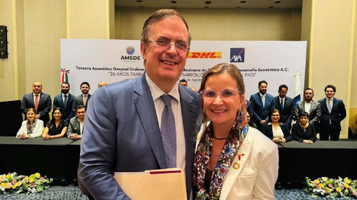 Dialogan Ebrard y Ninfa Cantú sobre proyectos para Tamaulipas