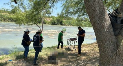 Muere hombre al intentar cruzar el Río Bravo; su cuerpo lo rescató Protección Civil y Bomberos