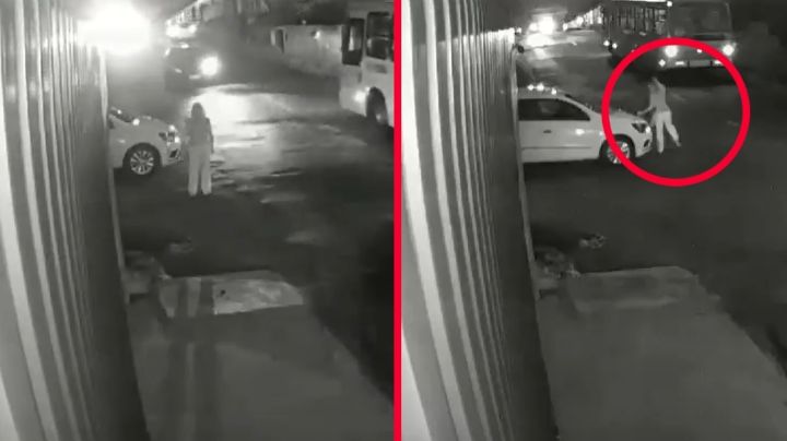 MOMENTO EXACTO en que conductor cede el paso a mujer y luego la arrolla brutalmente con su auto | VIDEO