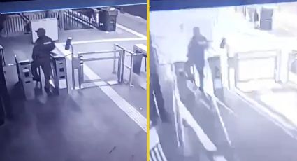 MOMENTO EXACTO en que rayo cae sobre Tren Ligero de la CDMX; asustó a los pasajeros | VIDEO