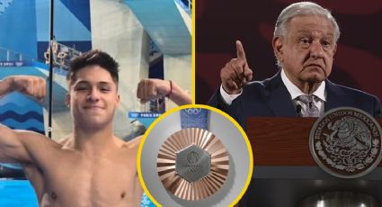 Juegos Olímpicos París 2024: AMLO felicita a Osmar Olvera por medalla en trampolín en las Olimpiadas
