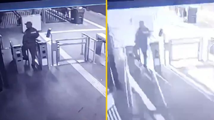MOMENTO EXACTO en que rayo cae sobre Tren Ligero de la CDMX; asustó a los pasajeros | VIDEO