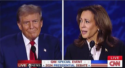 Ríspido debate de Trump y Kamala Harris; ambos difieren en su visión del futuro de EU