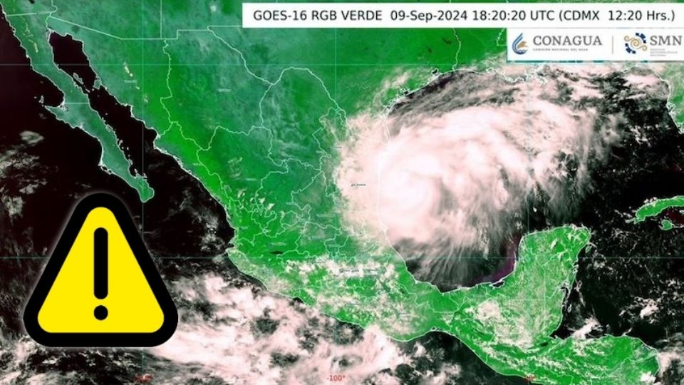 El posible huracán categoría 1 podría afectar con rachas de viento de hasta 100 k/h y trombas marinas en las costas cercanas al Golfo de México