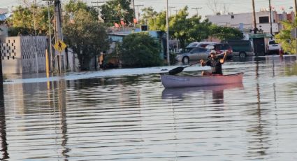 Matamoros bajo el agua: Huracán Francine pasa a un lado, pero tormentas inundan las calles