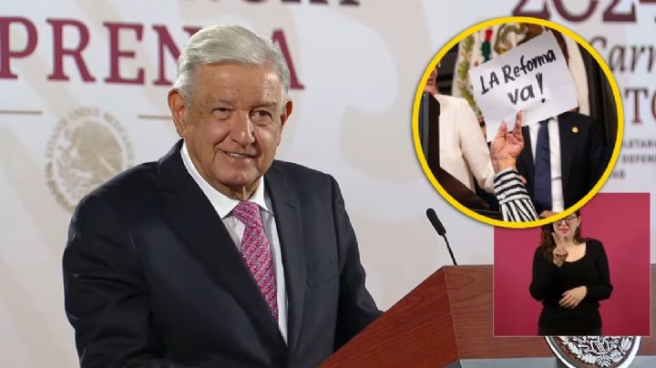 'Reforma al Poder Judicial dará un ejemplo en el mundo': AMLO celebra su aprobación