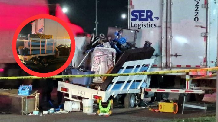 Así fue la trágica muerte de Kevin, joven que fue prensado al chocar contra tráiler