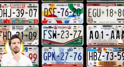 ¿Para qué sirven los números y letras de la placa del auto? Aquí te lo explicamos