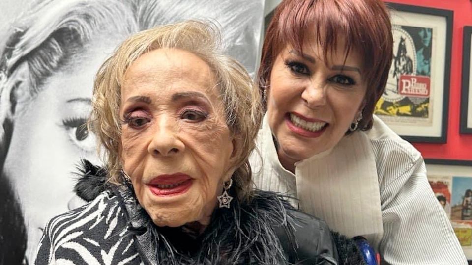 Silvia Pinal y su hija Alejandra Guzmán.