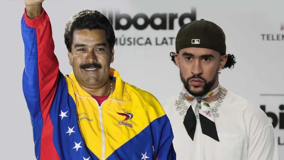 Nicolás Maduro con Bad Bunny