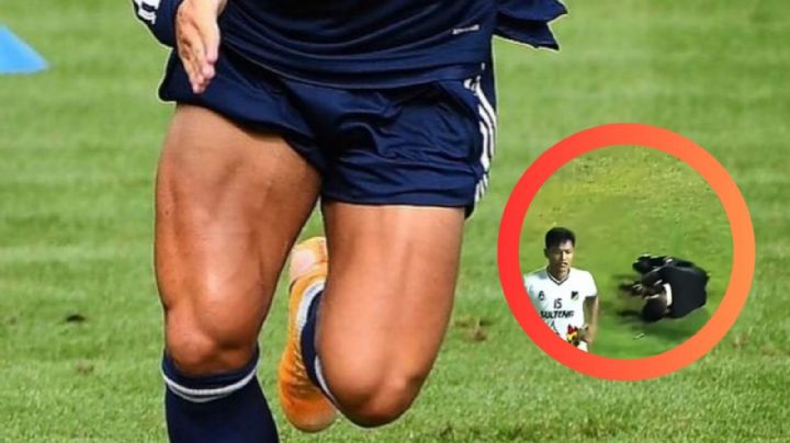 Futbolista ataca brutalmente a árbitro tras penalti controversial | VIDEO