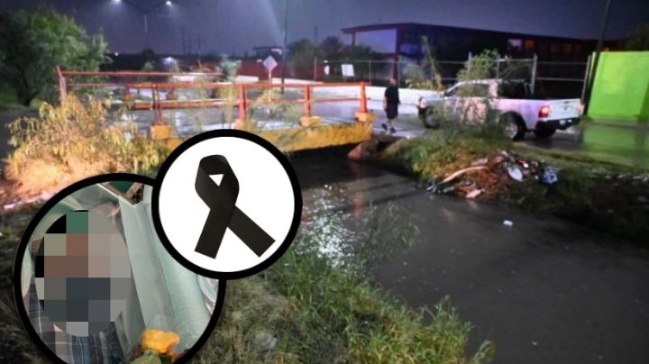 Despiden a Anselmo Torres, el hombre que murió ahogado dentro de su auto en Nuevo Laredo