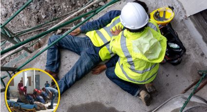 Trabajador de Nuevo Laredo cae desde el segundo piso en edificio de la Colonia Guerrero