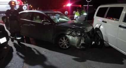 Triple encontronazo en Nuevo Laredo; choque violento en colonia Buenavista