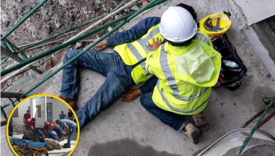 Trabajador de Nuevo Laredo cae desde el segundo piso en edificio de la Colonia Guerrero