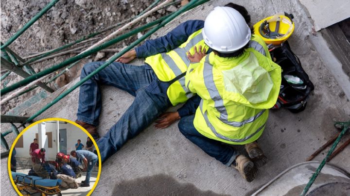 Trabajador de Nuevo Laredo cae desde el segundo piso en edificio de la Colonia Guerrero