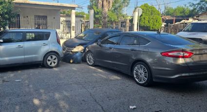 Mujer borracha causa aparatoso accidente en el crucero Antonio Medina; dañó 2 autos