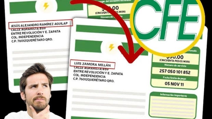 CFE: ¿cómo hacer el cambio de nombre del recibo de luz en septiembre de 2024?