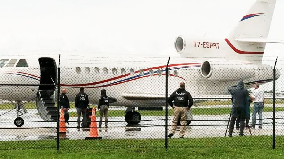 La avioneta del gobierno de Venezuela