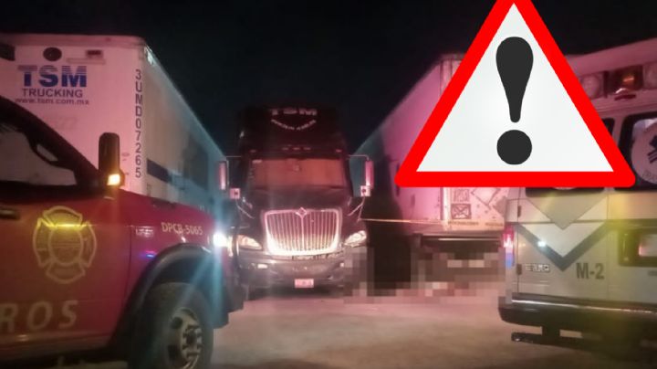 Fatal decisión: trailero escapa por la puerta falsa en Nuevo Laredo