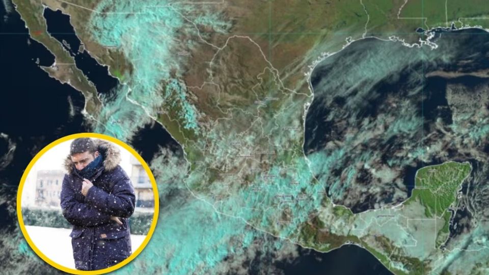 El clima frío entrará a México, con lluvias diversas y hasta posibilidad de granizadas en algunos estados norteños